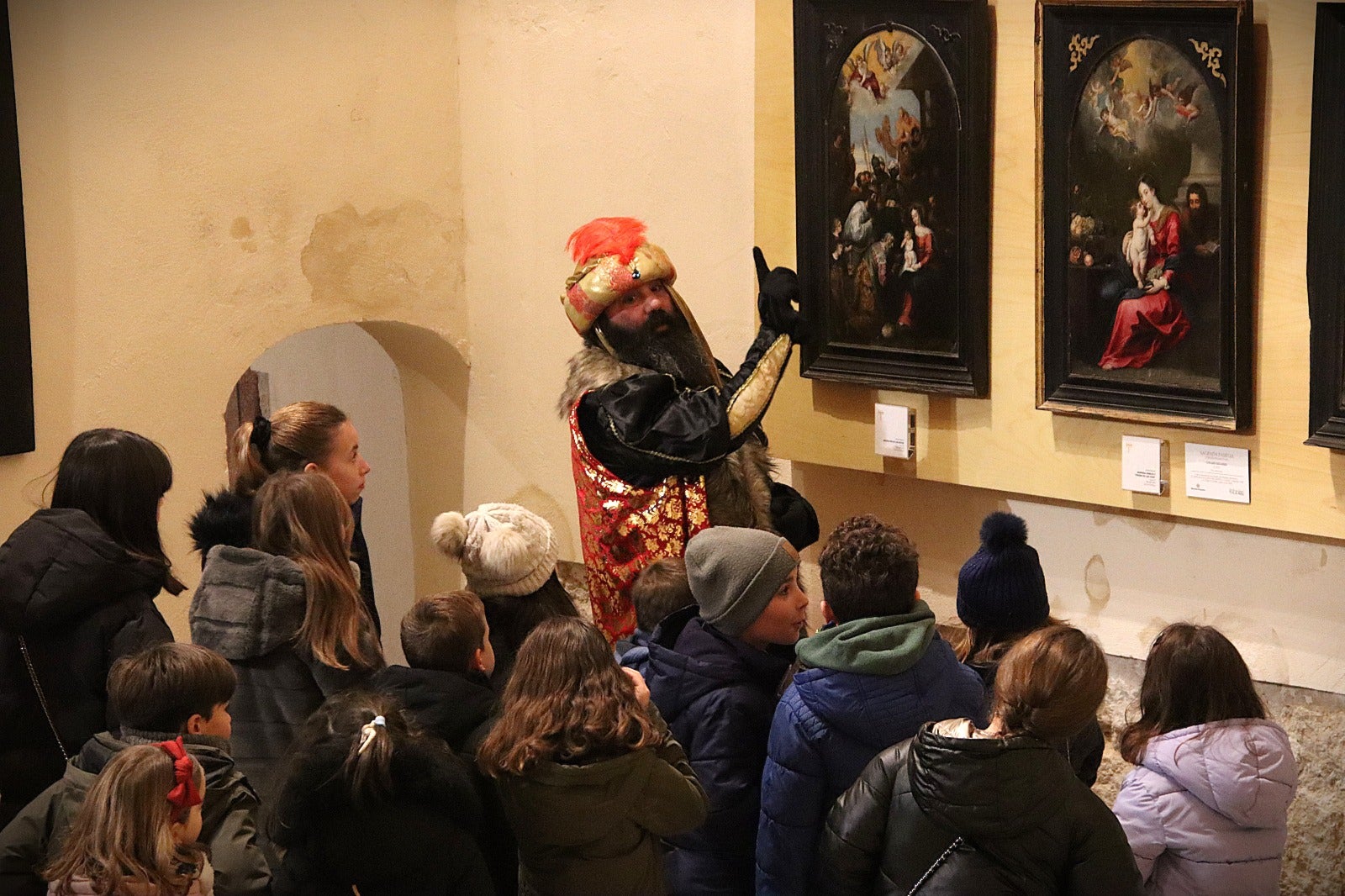 El paje de Baltasar al que le gustan las obras de arte de Rioseco